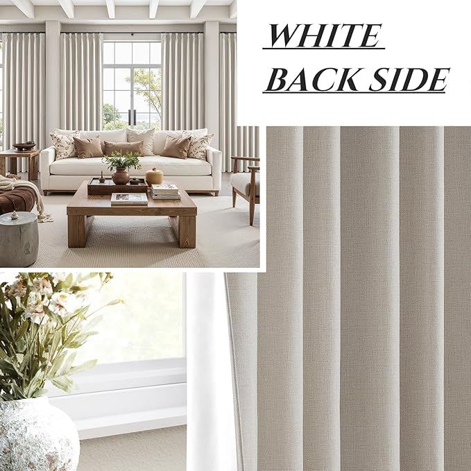 Short Black Out Curtains 56 Inch Long - Image 6