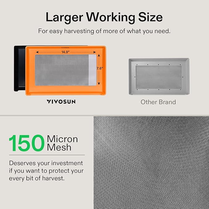 VIVOSUN Heavy Duty 2-in-1 Trimming Tray - Image 4