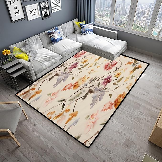 Vintage Florals Floor Covering - Image 2