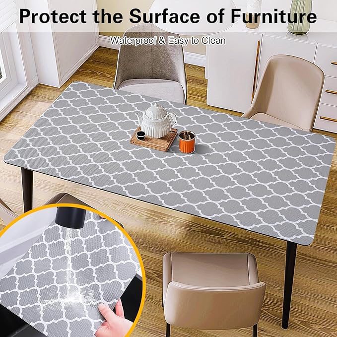 Drawer and Shelf Liner for Kitchen Cabinet, Non-Adhesive Cabinet Liner 24in x - Image 7