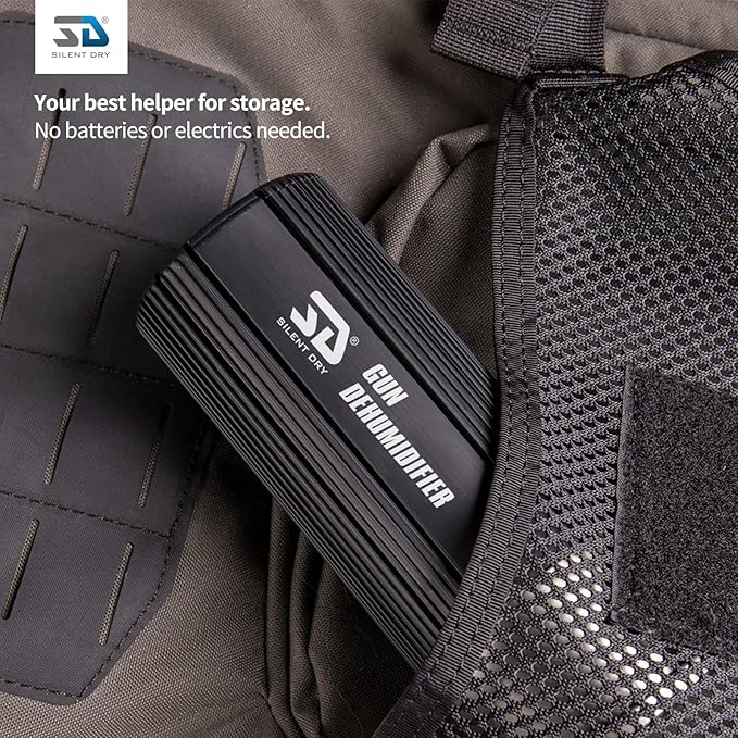 SILENT DRY Cordless Gun Safe Dehumidifier – Reusable Mini Dryer - Image 8