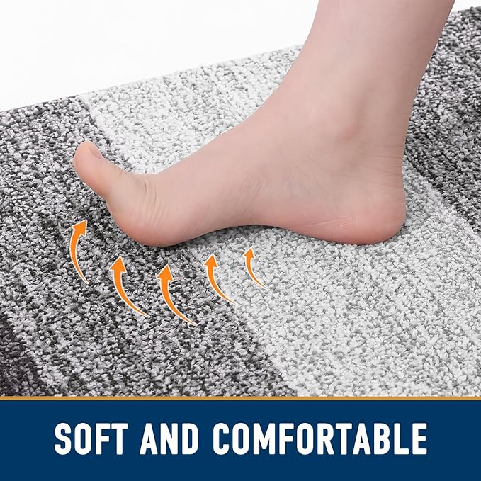 Smiry Dog Door Mat for Muddy Paws, Absorbs Moisture and Dirt, Low-Profile - Image 5