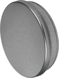 10 Inch Galvanized Steel Dryer Vent Cover Outside – Rust-Free Metal Duct End by VezoWorks
