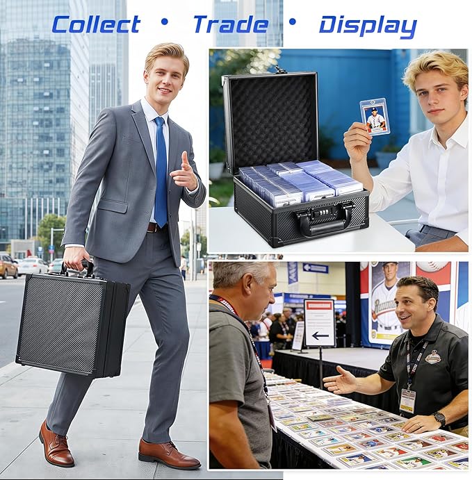Card Storage Box for 3" x 4" 35pt Toploaders, Sports Cards Case - Image 6