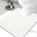 Smiry Luxury Chenille Toilet Rugs U-Shaped 24x20, Soft Absorbent Non-Slip by Smiry