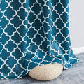 HLC.ME Lattice Print Pattern 72 Inch Curtains Blackout by HomeLinenCollections
