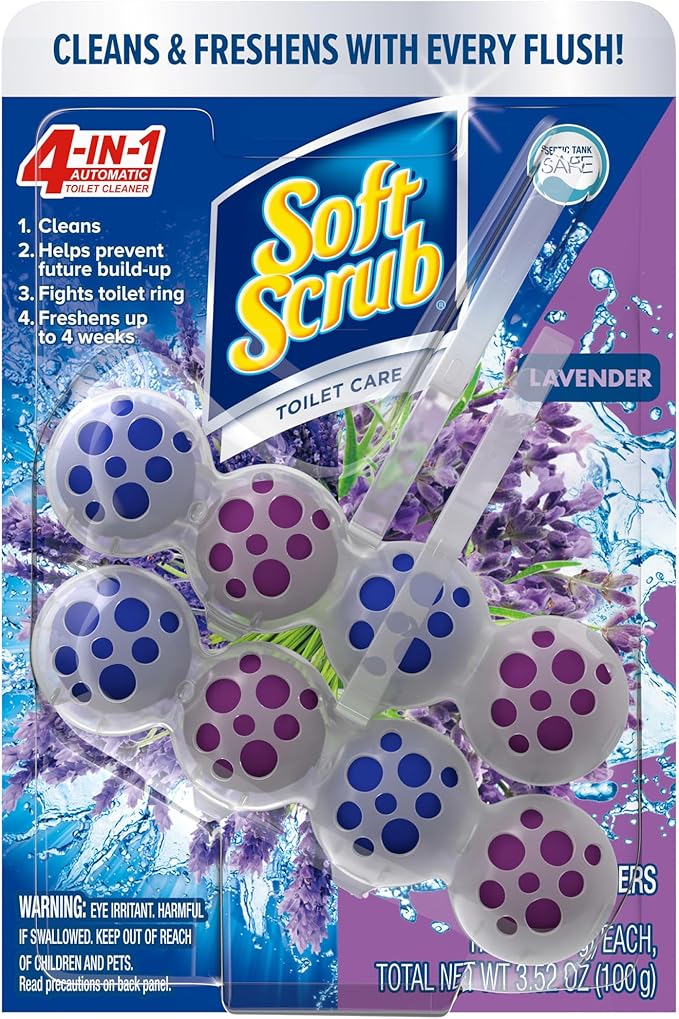 Soft Scrub 4-in-1 Rim Hanger Toilet Bowl Cleaner by SoftScrub