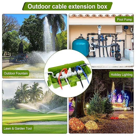 Outdoor Electrical Box Waterproof, OUTDSPLY Medium Outdoor Electrical Boxw/ 6 - Image 7