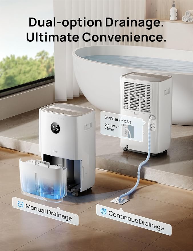 DREO 110-Pint Smart Dehumidifier - Image 7