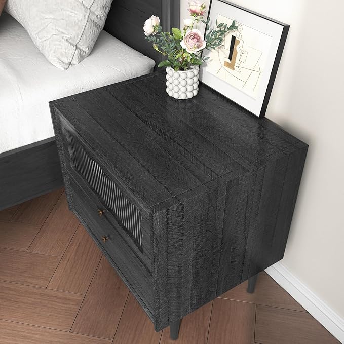 WESTICK Wood Contact Paper Peel and Stick Countertops Waterproof Black Wood - Image 4