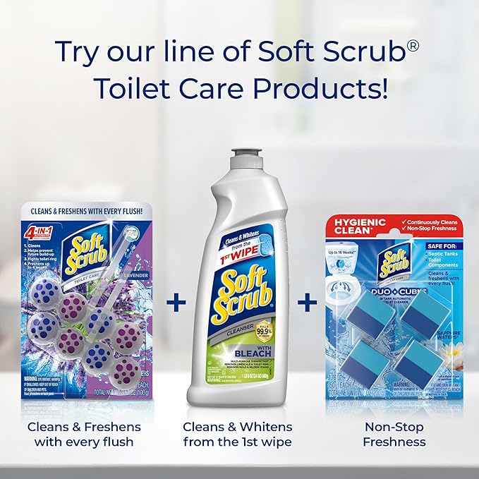 Soft Scrub 4-in-1 Rim Hanger Toilet Bowl Cleaner - Image 8