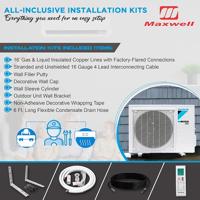 Daikin 24, 000 BTU 18 SEER2 Entra R32 Series Ductless Mini Split Heat Pump - Image 6