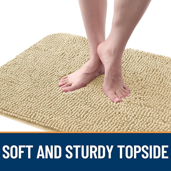 OLANLY Dog Door Mat for Muddy Paws 30x17, Absorbs Moisture and Dirt, Absorbent - Image 4