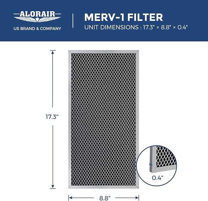 ALORAIR MERV-1 4Pack for Crawlspace Dehumidifier HD55S/HDi65S - Image 2
