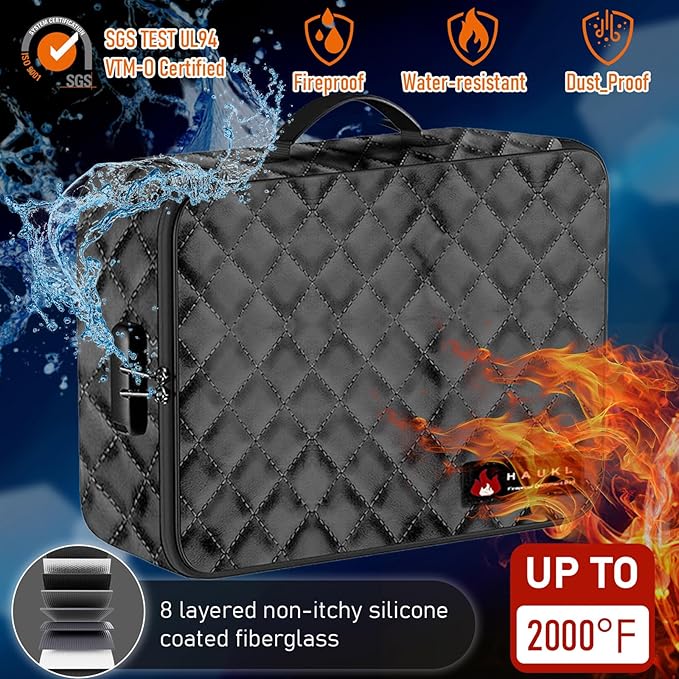 HAUKL Fireproof Document Bag - Image 5