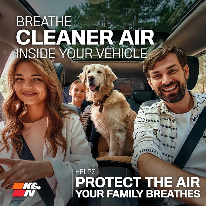 K&N LIFETIME Cabin Air Filter: Premium, Clean Air - Image 4