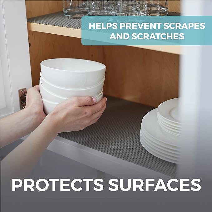 HOME GENIE Shelf Drawer and Cabinet Liner, Durable - Image 4