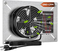 Abestorm 260CFM Crawlspace Ventilation Fans, IP-55 Rated Exhaust Fan by AbestormSolutionsINC