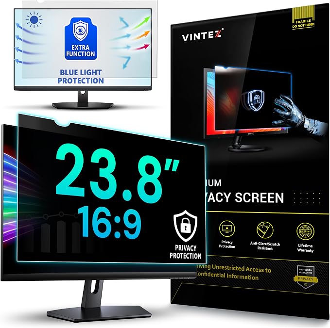 VINTEZ 23.8 Inch 16:9 Privacy Screen by VINTEZ