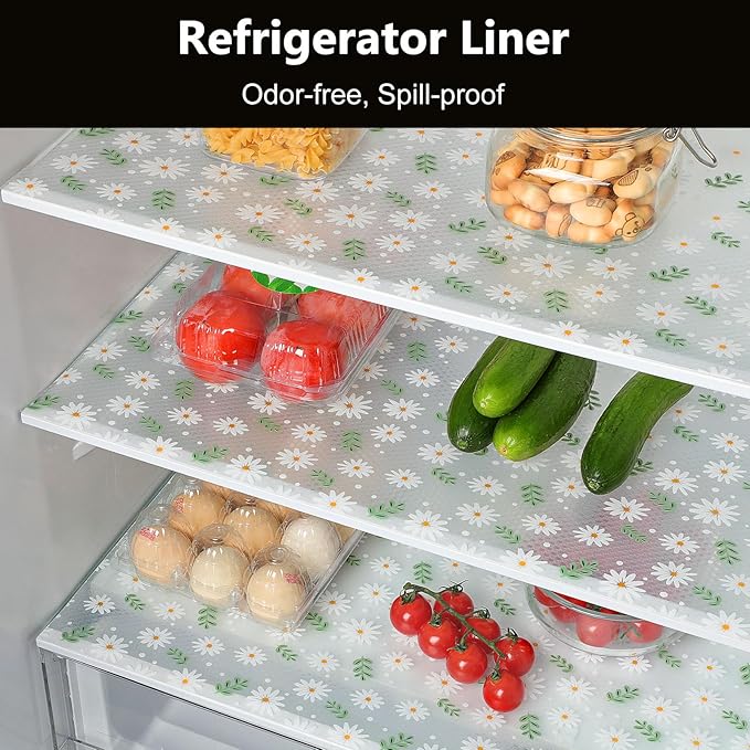 INNOLITES Shelf Liner for Cabinets, 17.7" x 197" Non-Adhesive for Kitchen - Image 4