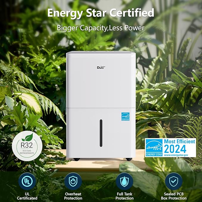 DuraComfort Dehumidifier for Basement up to 2, 500 Sq Ft, 2025 Energy Star - Image 7