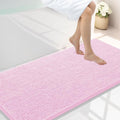 Smiry Luxury Chenille Bathroom Rugs 44x24, Extra Soft and Absorbent Shaggy Bath by Smiry