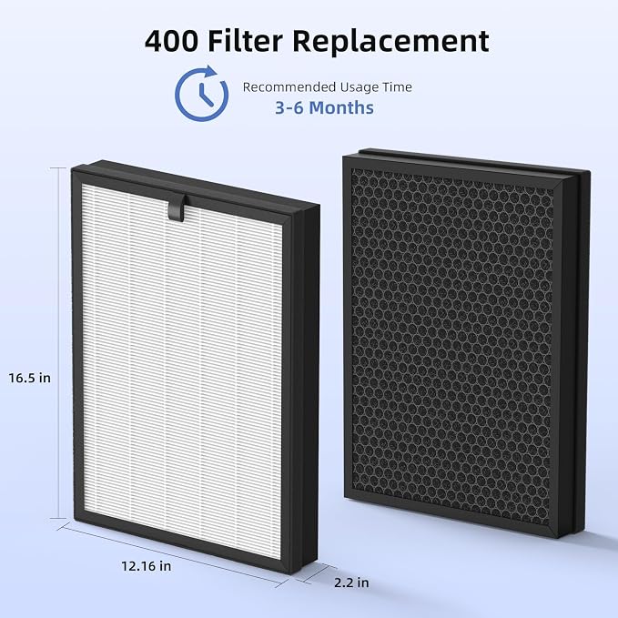4 Pack 400 Replacement Filter Compatible - Image 5