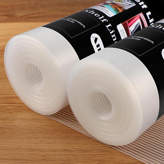 Anoak Shelf Liner Cabinet Liner, Non Adhesive Drawer Liner, Washable 17.5 Inch by ANOAK