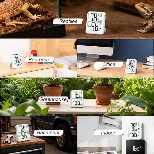 2-Pack Room Thermometer Indoor Hygrometer - Image 5