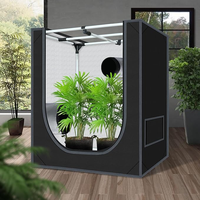 18"x30"x36" Grow Tent for Indoor Plants 600D Mylar Hydroponic High Reflective - Image 2