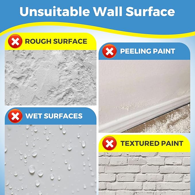 Clear Wall Protector, Non Adhesive Static Cling Removable Contact Paper - Image 7