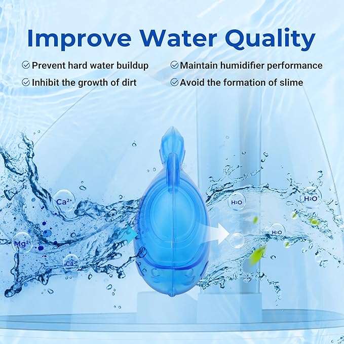 Funmit Humidifier Cleaning Fish, 6 Pack Humidifier Cleaner - Image 5