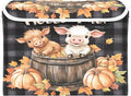 xigua Cute Highland Cow Storage Bins by LLCxigua
