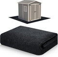 Haull Outdoor Storage Shed Floor Mat Waterproof Outdoor Carport Mat Thickened by Kedauud