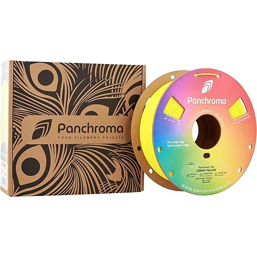 Panchroma PLA Lemon Yellow 3D Printer Filament, 1kg Spool, High Speed Printing - Image 8
