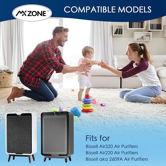 2 Set Air220 Air320 Filter Replacement Compatible - Image 2