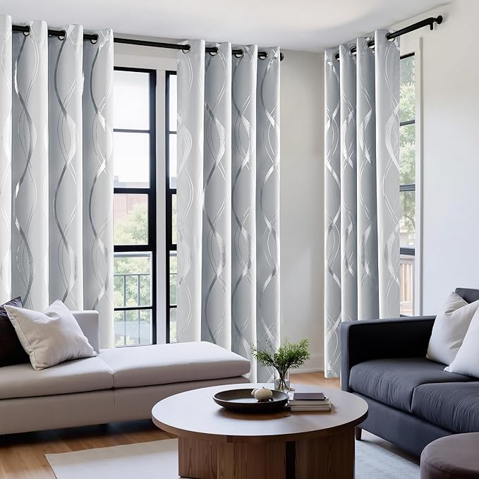 NICETOWN 100% Blackout Curtains - Image 4