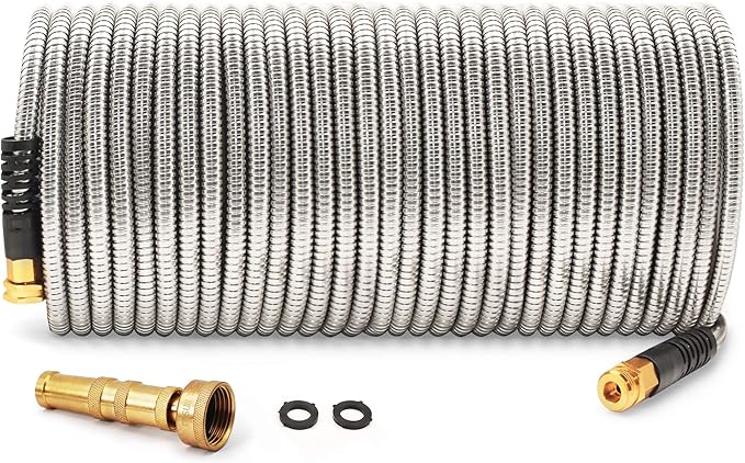 Cesun Metal Garden Hose 100 foot by Cesun