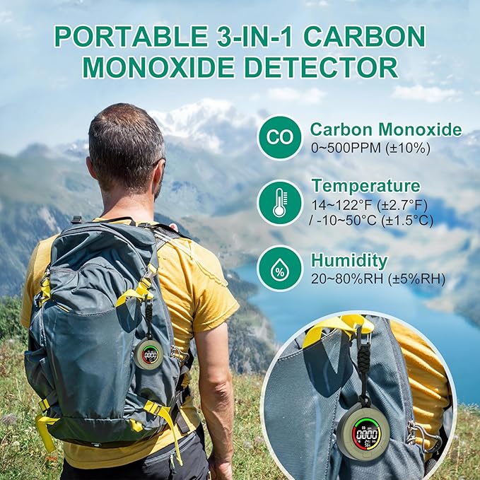 Portable Carbon Monoxide Detector - Image 2