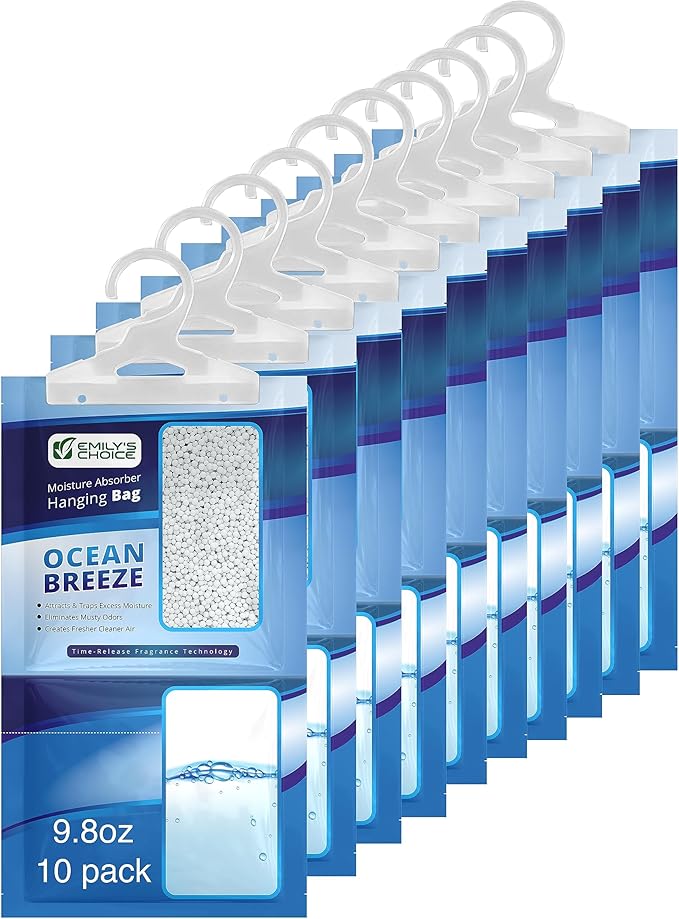 Emily's Choice Ocean Breeze Hanging Moisture Absorber 9.8oz by EmilysChoice