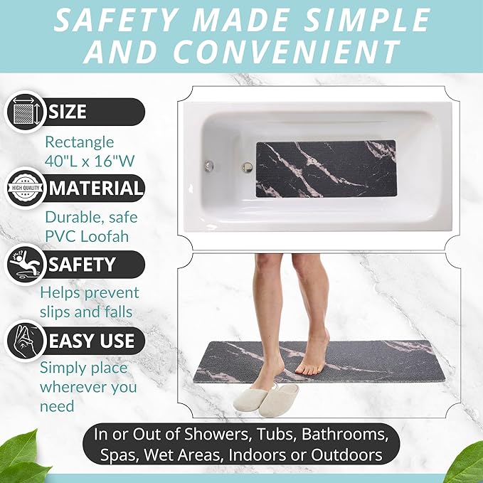 Non Slip Bathtub Mat Shower Mat - Image 3