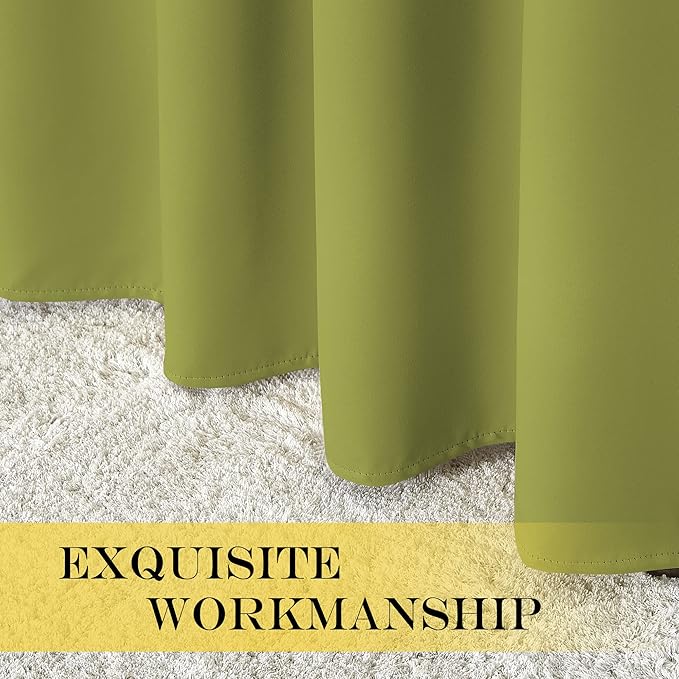 NICETOWN Blackout Doorway Curtain Drape 78 inch Long - Image 5