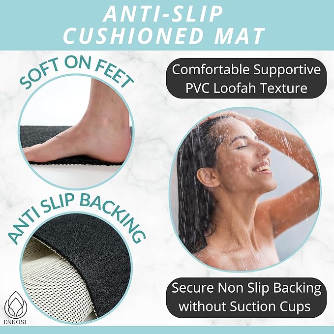 Soft Shower Mat Non Slip - Image 2