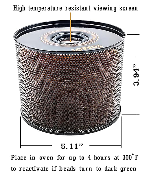 Gun Safe Dehumidifier, Moisture Absorbers, TOAAOT 800g Silica Gel Canister - Image 3