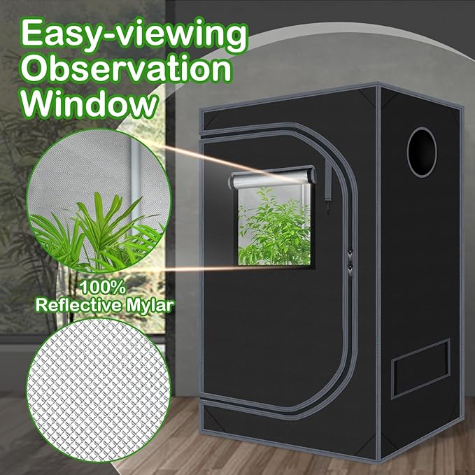 Grow Tent 24"x36"x60" Growing Tents - Image 4