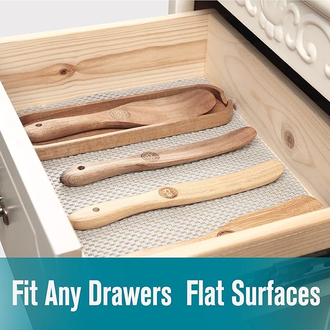 Shelf Drawer Liner Non-Adhesive Non Slip Durable - Image 2