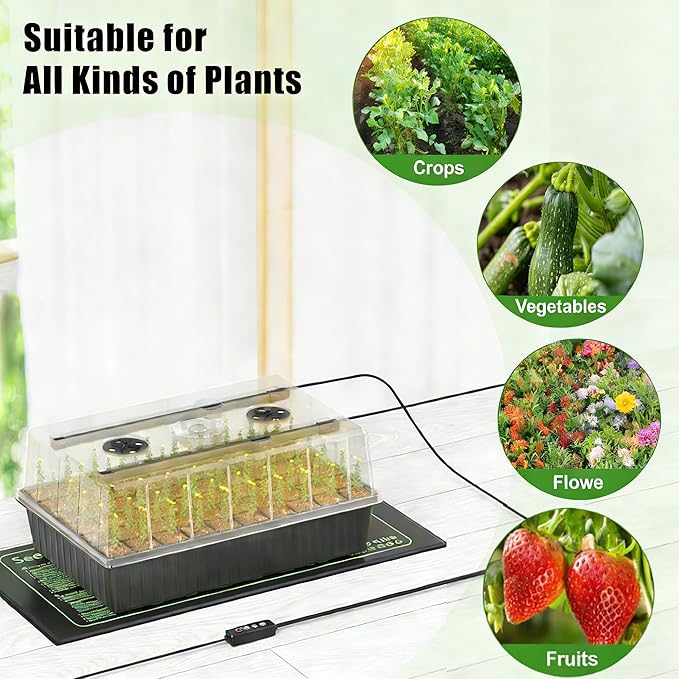 60 Cell Self-Watering Seed Starter Tray - Image 9
