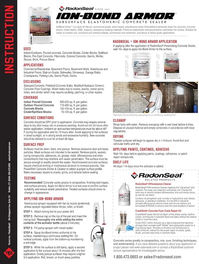 Ion-Bond Armor Industrial Concrete Sealer - Image 5