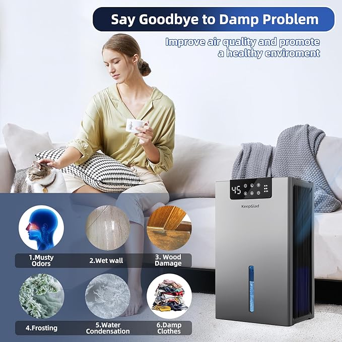 Dehumidifier, 98OZ Dehumidifiers - Image 5
