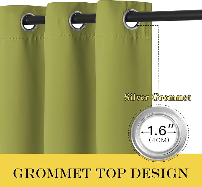 NICETOWN Blackout Room Divider Curtains - Image 6